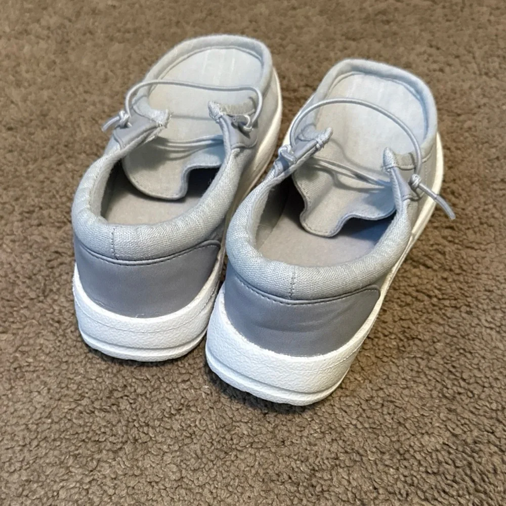 Children’s Place, Kids Slip On Deck Shoes, Grey- Size 2